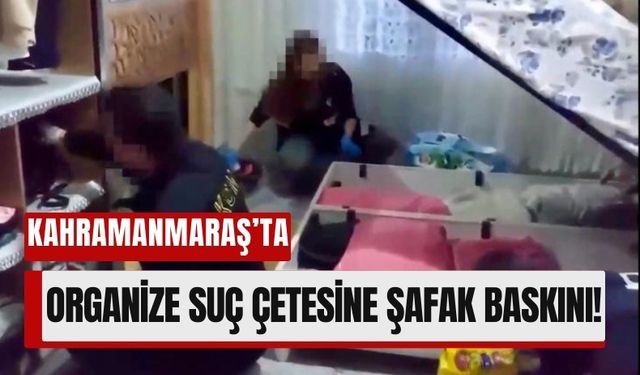 Kahramanmaraş’ta Organize Suçlara Darbe: Tefeciler Tutuklandı!
