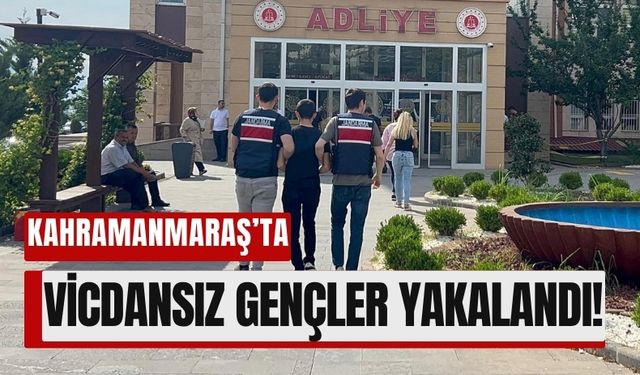 Kahramanmaraş'ta Köpeği Motosikletle Sürükleyenler Yakalandı!