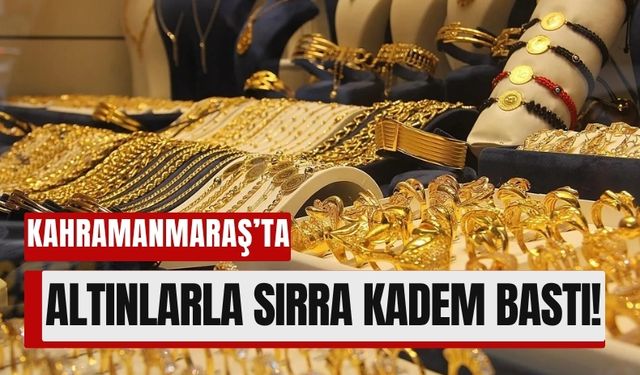 Kahramanmaraş'ta 20 Kilo Altın Buhar Oldu!