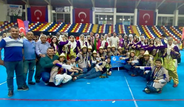 Kahramanmaraş’tan Büyük Başarı: Halk Oyunlarında Bölge Şampiyonu
