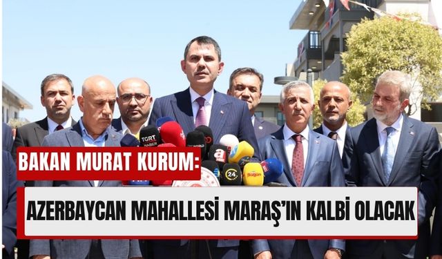 Bakan Kurum Kahramanmaraş’ta: 'Deprem Yaralarını El Birliğiyle Sarıyoruz'