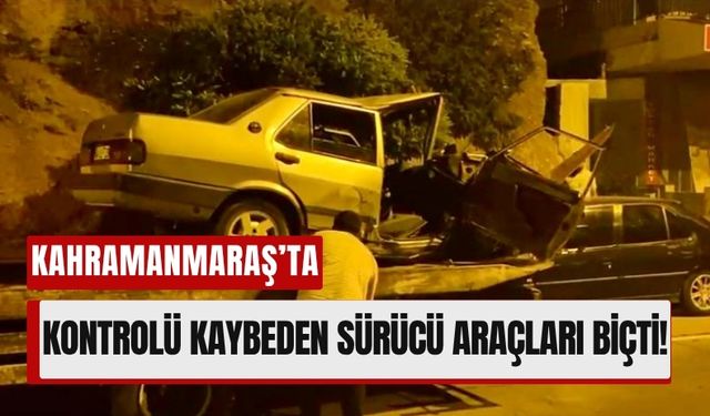 Kahramanmaraş’ta Dikkatsizlik Kazaya Yol Açtı: 2 Yaralı