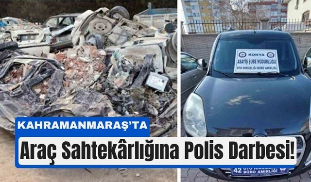 Kahramanmaraş Dahil 12 İlde Lüks Araç Vurgunu!