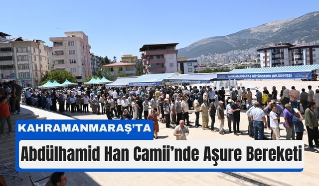 Kahramanmaraş’ta Aşure Kazanları Kaynadı