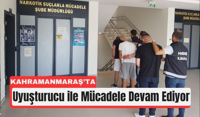Kahramanmaraş'ta Hap Tacirlerine Şok Baskın: 3 Tutuklama