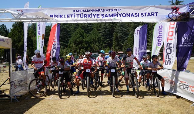 Dağ Bisikleti Tutkunları Kahramanmaraş’ta Bir Araya Geldi