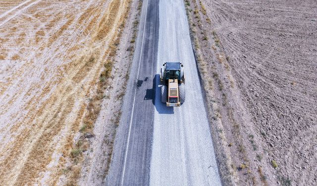 Kahramanmaraş'ta 7 Kilometrelik Yol Yenilendi
