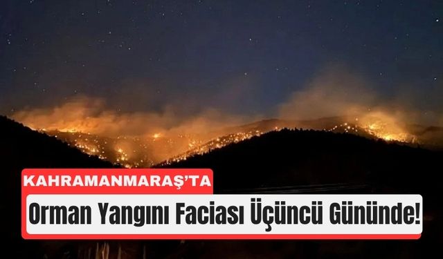 Kahramanmaraş ve Osmaniye’de Yangın Alarmı!