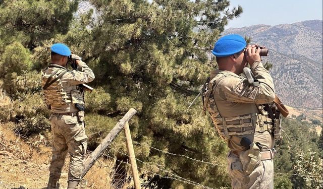 Kahramanmaraş’ta Jandarma 96 Noktada Yangın Nöbetinde