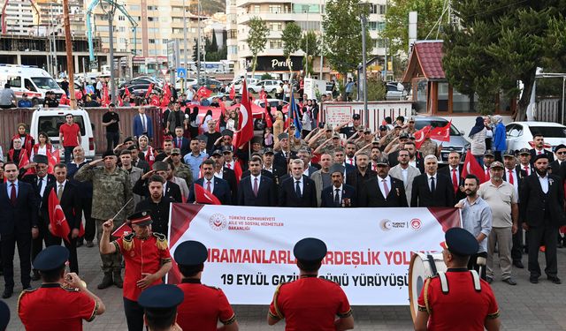 Gaziler Günü’nde Kahramanmaraş’ta Coşkulu Kortej