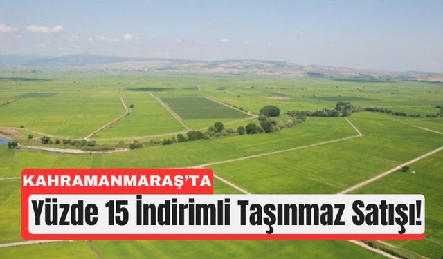 Kahramanmaraş’ta TOKİ İhalesi: 12 Taşınmaz Satılacak