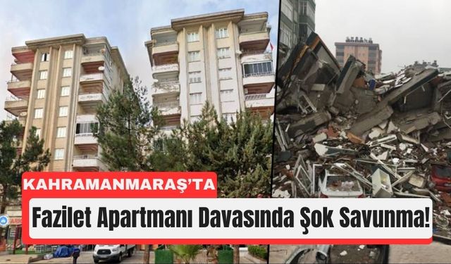 Kahramanmaraş'ta Deprem Davasında Şok Savunma: 'Hatırlamıyorum'