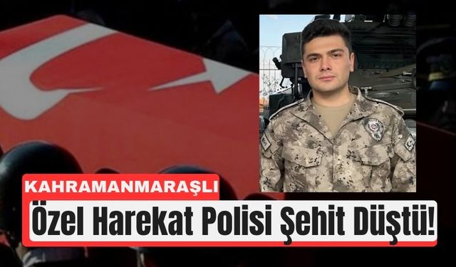 Kahramanmaraşlı Genç Polis Mersin'de Şehit Oldu!