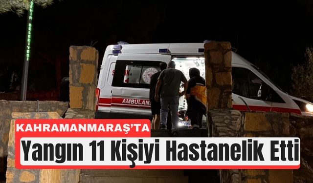 Kahramanmaraş'ta Sigara İzmariti Restoranda Yangın Çıkardı!