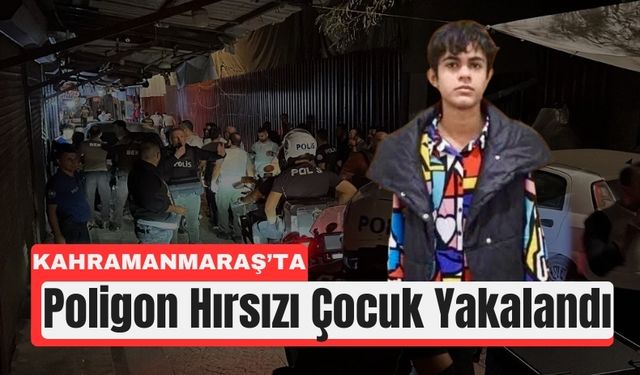 Kahramanmaraş’ta Silah Çalan 16 Yaşındaki Çocuk Yakalandı