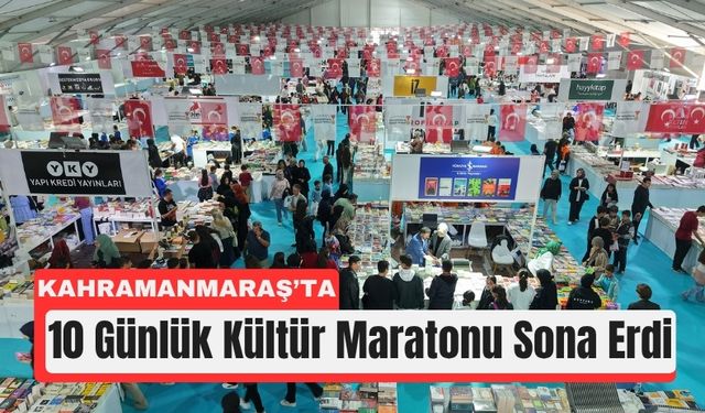 Kahramanmaraş'ta Kitap Şöleni 410 Bin Kişiyi Buluşturdu