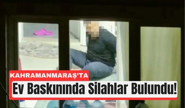 Kahramanmaraş’ta Silah ve Bıçak Deposu Ortaya Çıkarıldı