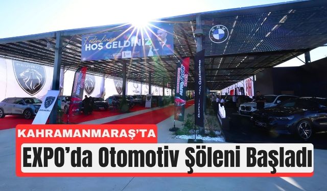 Kahramanmaraş’ta Autoshow Heyecanı Başladı