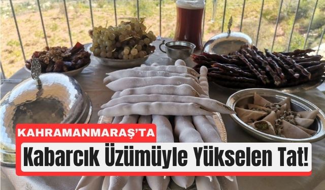 Kahramanmaraş’ın Kabarcık Üzümü, Pekmezle Dünyaya Açılıyor