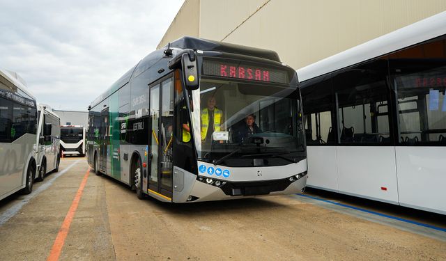 Kahramanmaraş’ta 20 Elektrikli Otobüs Yola Çıkıyor