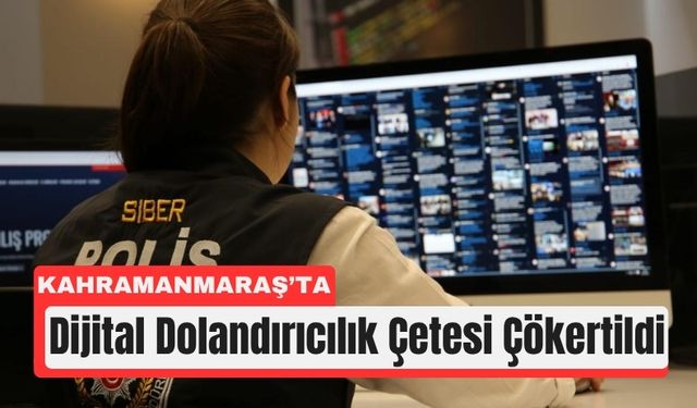 Kahramanmaraş Dahil 11 İlde Siber Operasyon
