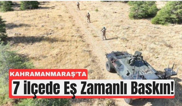 Kahramanmaraş’ta Jandarmadan 5 Günde 269 Gözaltı!