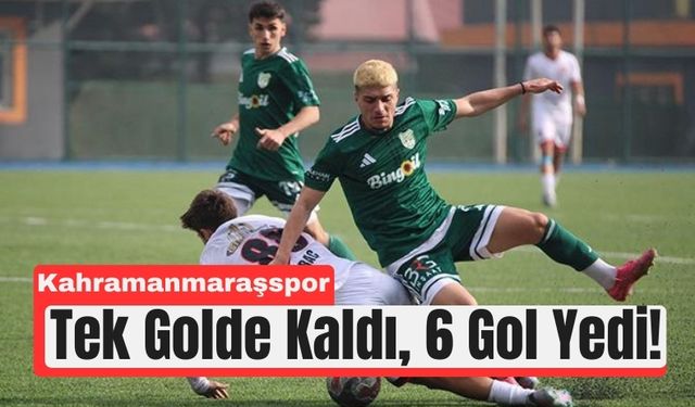 Kahramanmaraşspor Çöküşte! Evinde 6 Gol Yedi