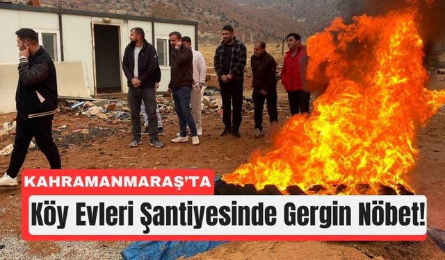 Kahramanmaraş’ta Köy Evi Projesi Tıkandı!