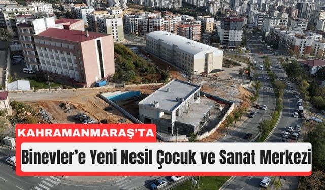 Kahramanmaraş Binevler’e 60 Milyonluk Çocuk Kütüphanesi!