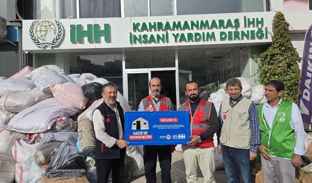 Kahramanmaraş'tan Gazze İçin 525 Bin TL’lik Bağış