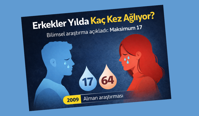 Erkekler Yılda Kaç Kez Ağlar? Alman Araştırması Şaşırttı