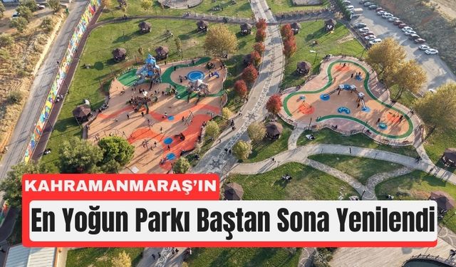 Kahramanmaraş’ta Aliya İzzetbegoviç Parkı Yenilendi!