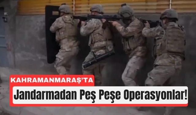 Kahramanmaraş’ta 294 Kişi Adalete Teslim Edildi