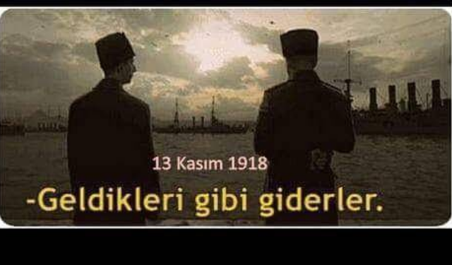 Atatürk geldikleri gibi giderler sözünü nerede söylemiştir?