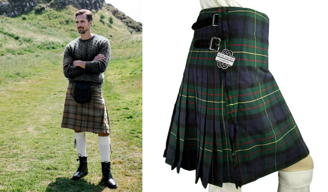 İskoçya'da erkeklerin giydiği geleneksel eteğin adı nedir?
