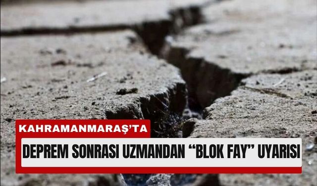 Kahramanmaraş’ta Deprem: Stres Transferi Vurgusu