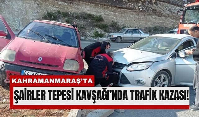 Kahramanmaraş’ta Kuzey Çevre Yolu’nda Kaza: 2 Yaralı!