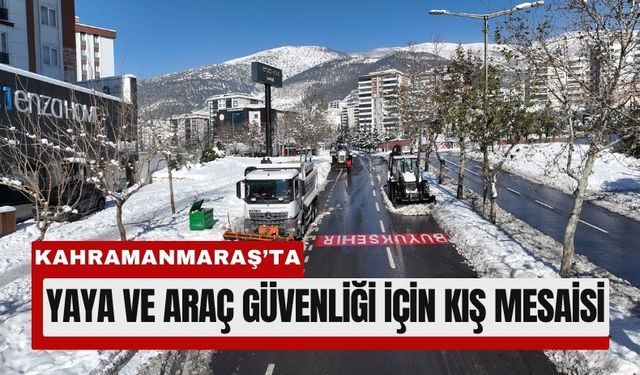 Kahramanmaraş’ta Don Tehlikesine Karşı Tuzlama Seferberliği