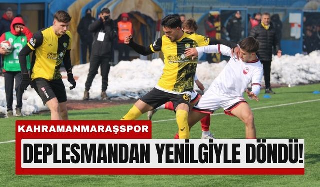 Kahramanmaraşspor Ağrı’da 4 Gol Yedi!
