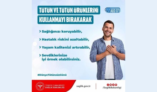Sağlık Bakanlığı’ndan Tütünle Mücadelede Yeni Adım