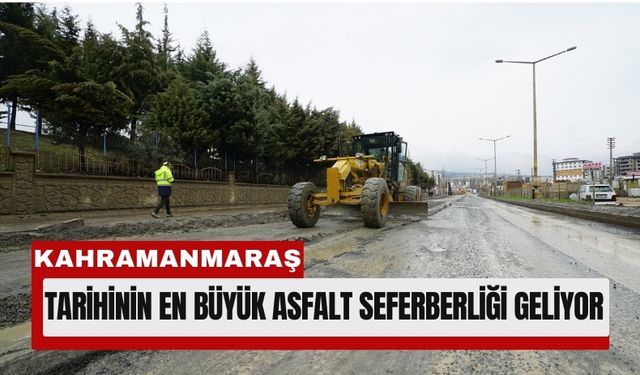 Kahramanmaraş’ta Sağanakta Bozulan Yollar Onarılıyor