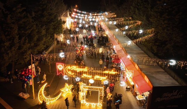 Kahramanmaraş’ta Ramazan Sokağında Manevi Atmosfer