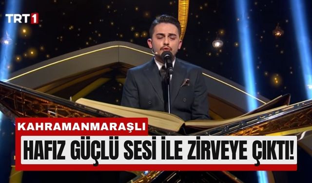 Kahramanmaraşlı Genç Hafızdan Memleketine Gurur!