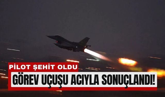 Balıkesir’de F-16 Otoyol Kenarına Düştü: 1 Şehit!
