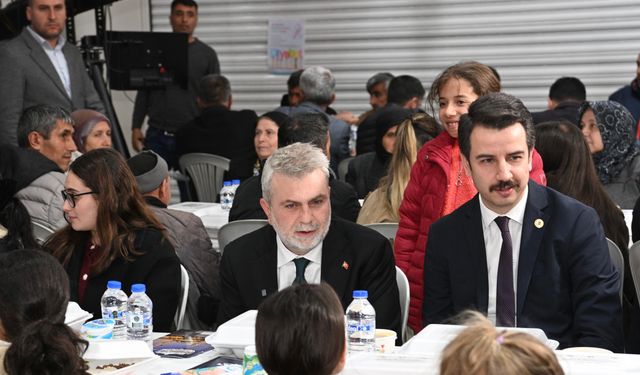 Kahramanmaraş Nurhak’ta Gönül Sofrası Kuruldu