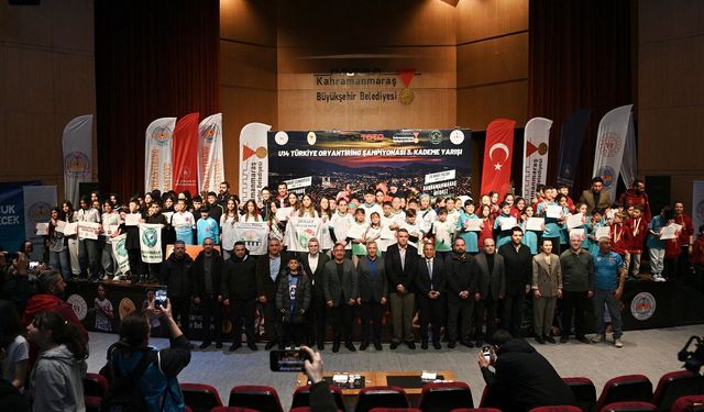 Kahramanmaraş’ta Oryantiring Heyecanı! 801 Sporcu Kıyasıya Yarıştı