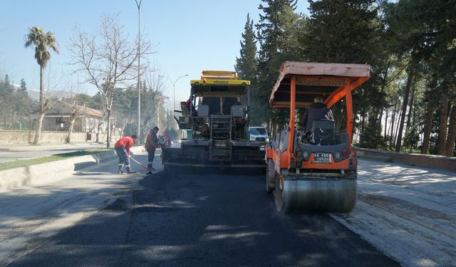 Kahramanmaraş’ta Asfalt Seferberliği Başladı