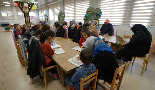 Kahramanmaraş’ta Anne ve Çocuklar Kitapta Buluştu