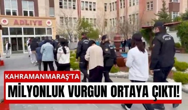 Kahramanmaraş'ta 716 Milyonluk Suç Ağı Çökertildi!