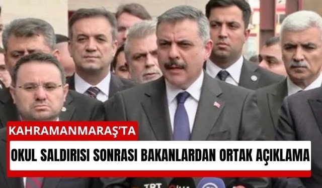 Türkiye Yasta: Bakanlar Kahramanmaraş’ta Açıklama Yaptı!